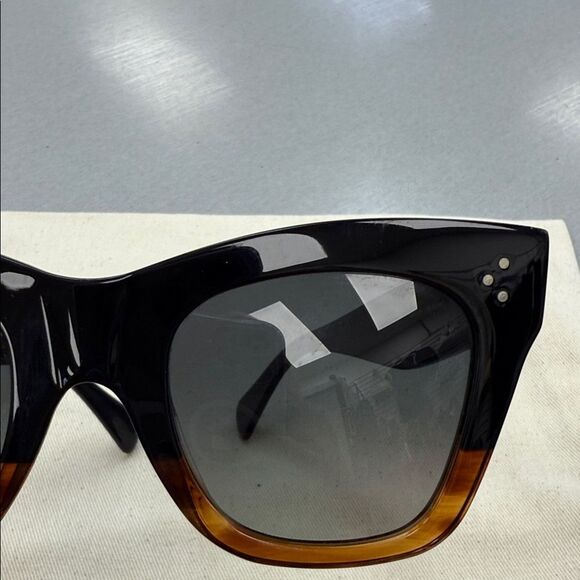 Celine Black and Brown Gradient Sunglasses - Picture 3 of 11